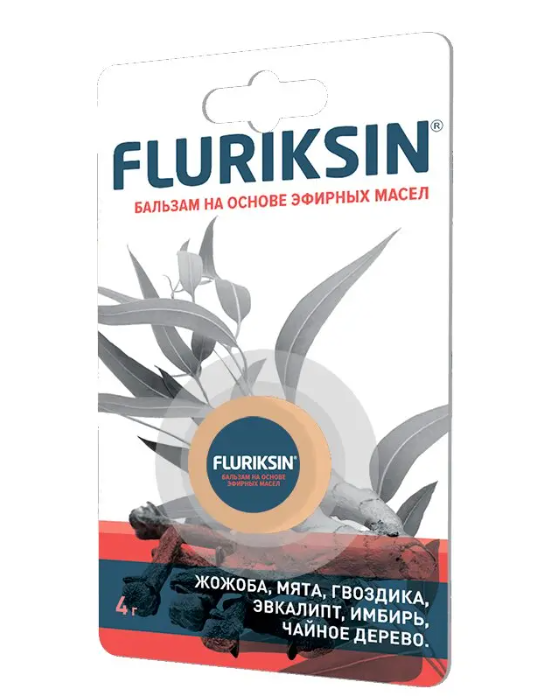 фото упаковки Флюриксин Бальзам на основе эфирных масел