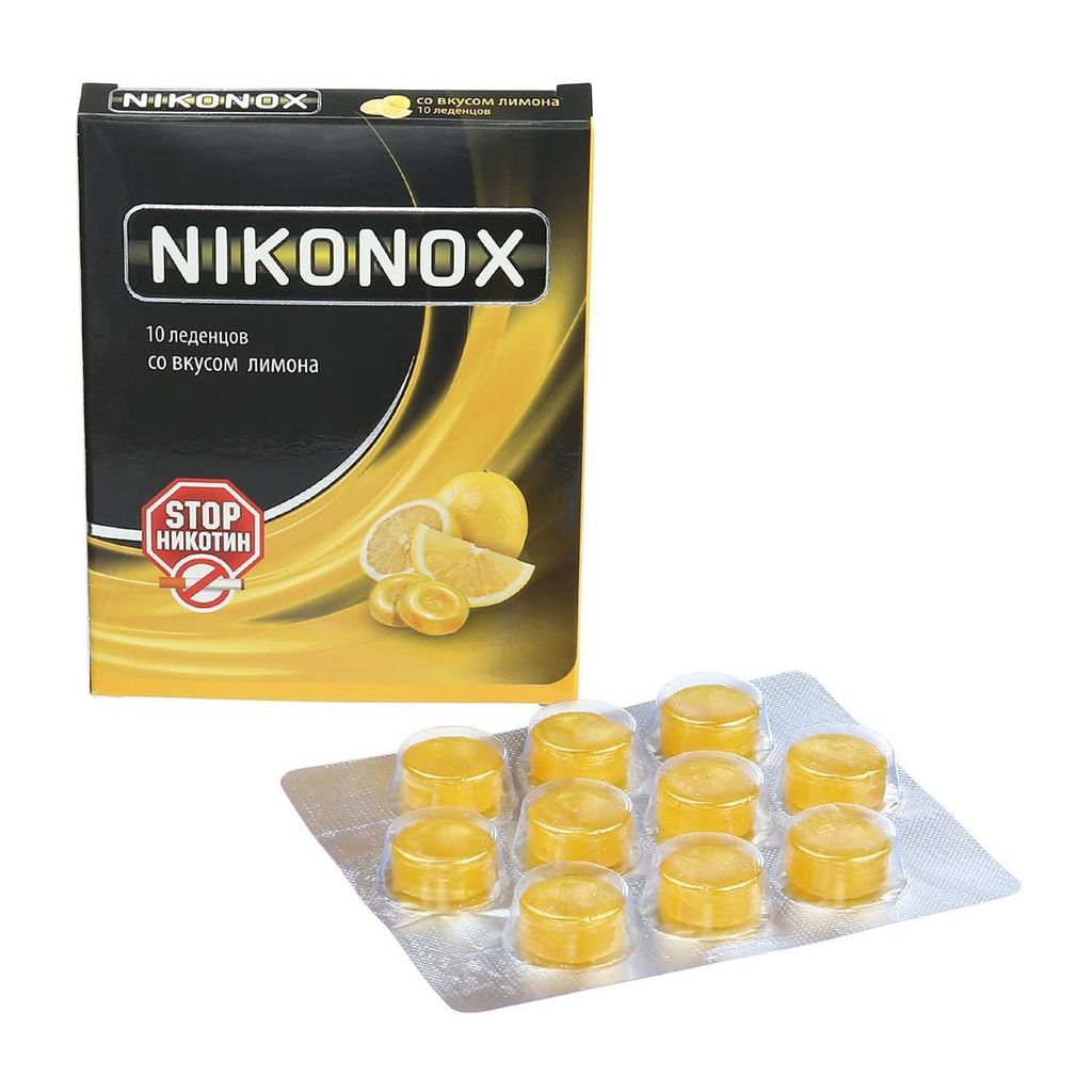 фото упаковки Никонокс со вкусом лимона