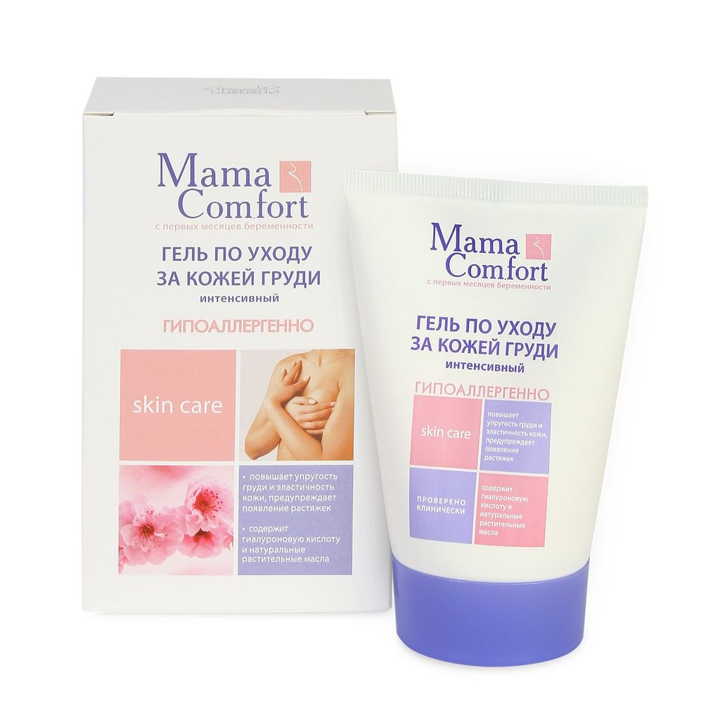 фото упаковки Mama Comfort Гель по уходу за кожей груди