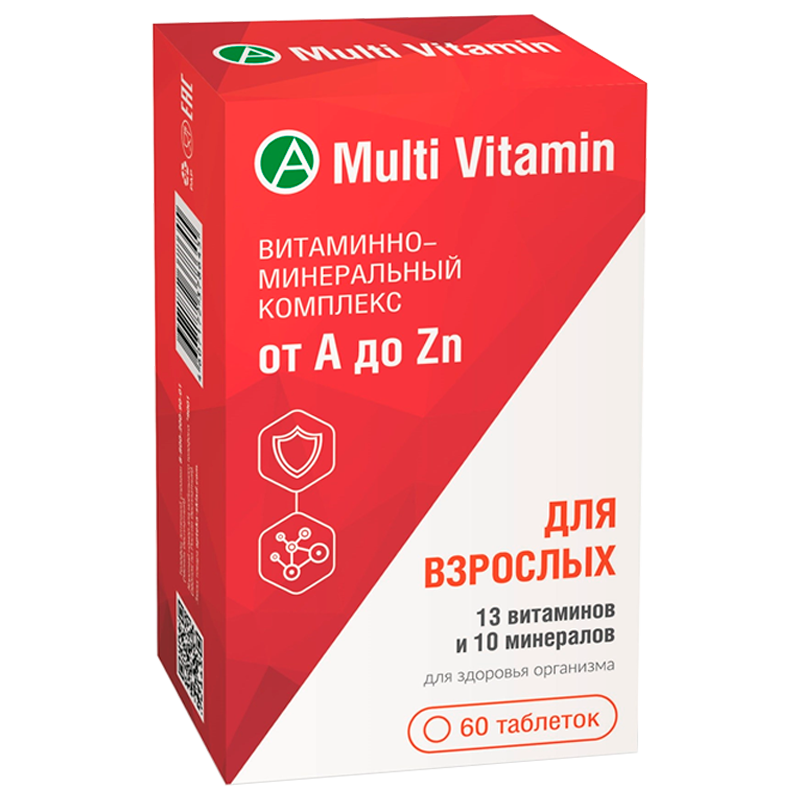 фото упаковки Multi Vitamin Комплекс от А до Zn для взрослых
