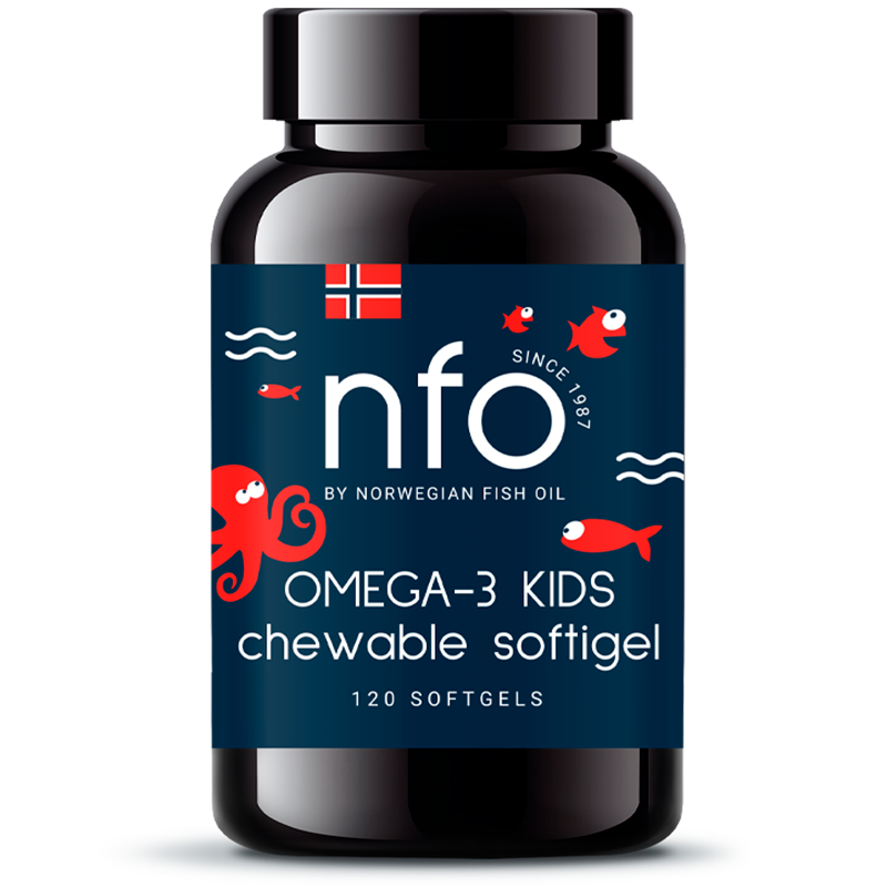 фото упаковки NFO Омега-3 жевательные капсулы с витамином D