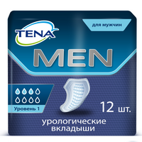 фото упаковки Tena Men вкладыши урологические уровень 1