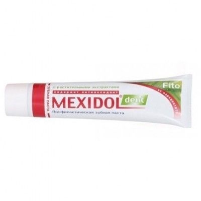 фото упаковки Mexidol dent Fito Зубная паста