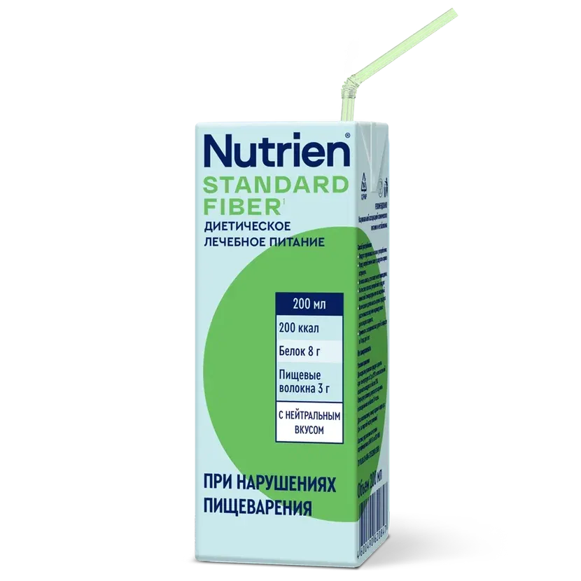 Nutrien Standard Fiber, смесь жидкая, с нейтральным вкусом, 200 мл, 1 шт.