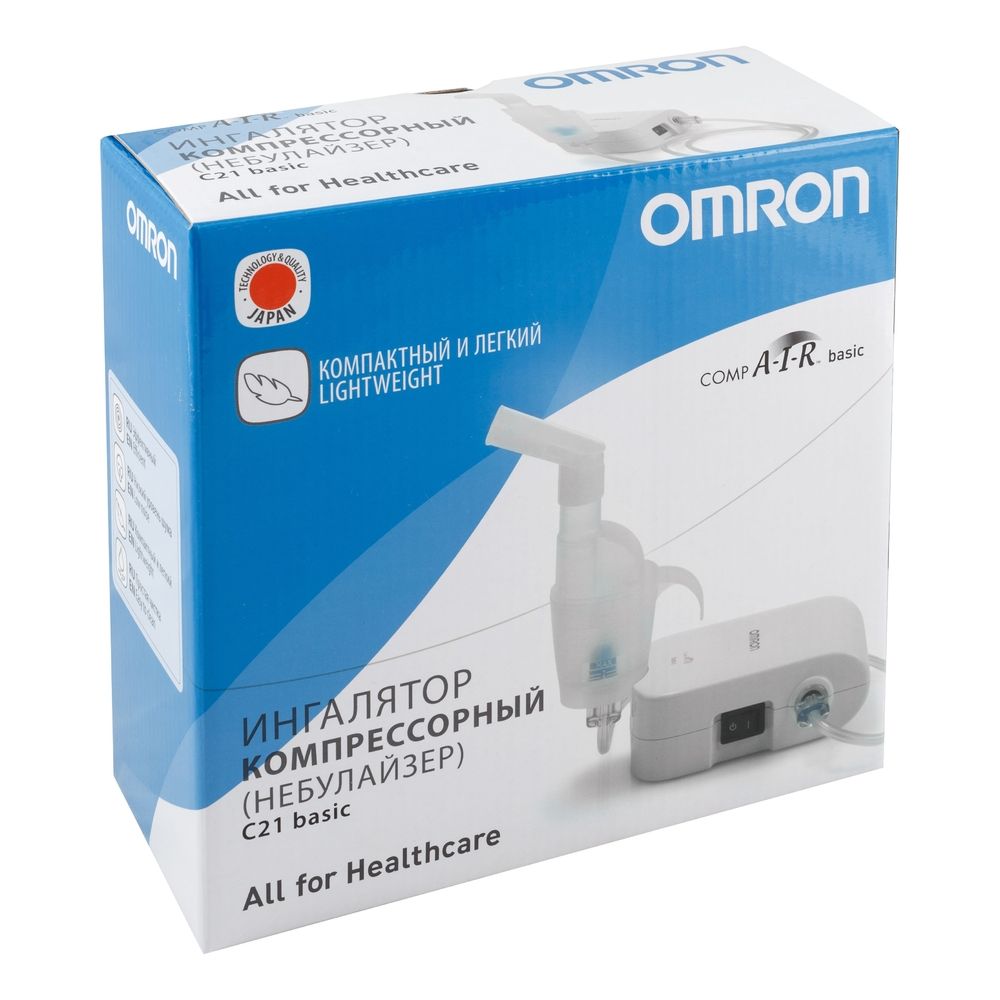 Ингалятор Omron C21 Basic компрессорный, 1 шт.