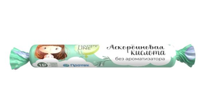 фото упаковки ABC Healthy Food Happy line Аскорбинка детская