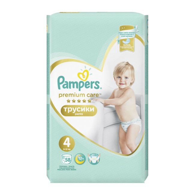 фото упаковки Pampers Premium Care pants Подгузники-трусики детские