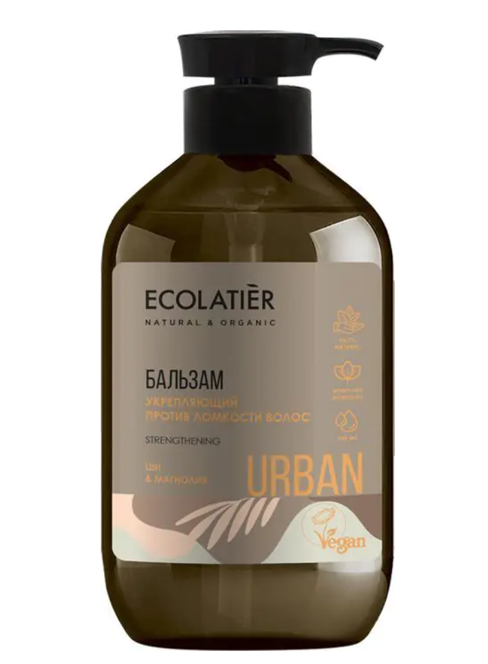 фото упаковки Ecolatier Бальзам Укрепляющий против ломкости волос