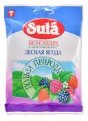 Sula карамель леденцовая без сахара, с ароматом лесных ягод, 60 г, 1 шт.