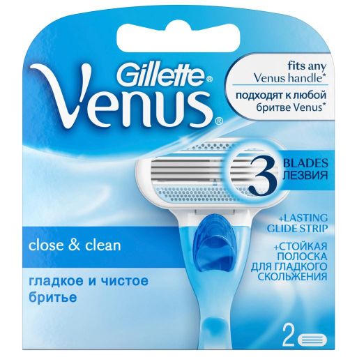 Gillette Venus Кассеты, для женщин, 2 шт. цена