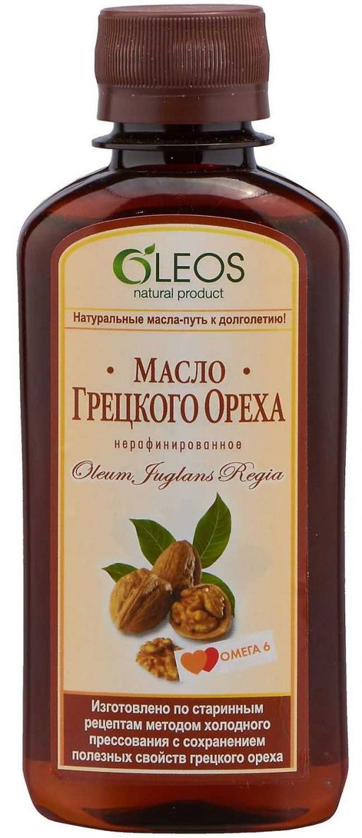 Oleos Масло грецкого ореха, масло, 200 мл, 1 шт.
