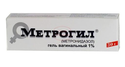 Метрогил (гель вагинальный), 1%, гель вагинальный, 30 г, 1 шт.