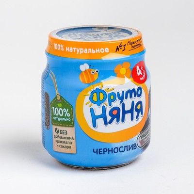 Фрутоняня Пюре чернослив, пюре, 100 г, 1 шт.