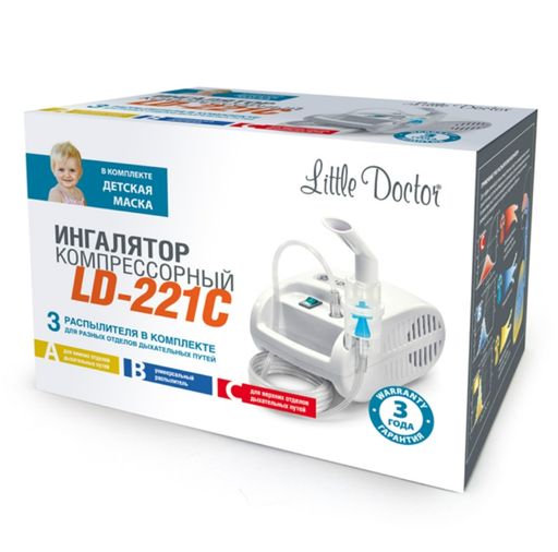 Ингалятор компрессорный Little Doctor LD-221C, 1 шт.