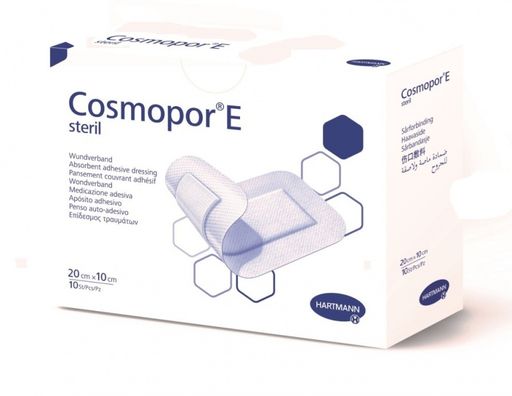 Cosmopor Е Повязка послеоперационная стерильная, 20х10см, 10 шт. цена