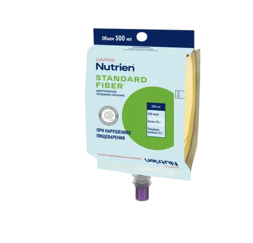 Nutrien Standard Fiber, смесь жидкая, с нейтральным вкусом, 500 мл, 1 шт.