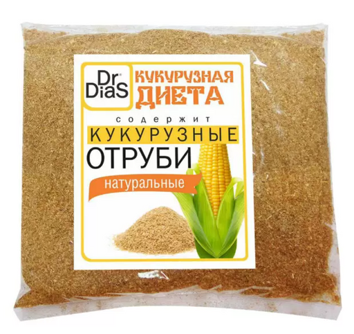 Dr.DiaS Отруби кукурузные, 180 г, 1 шт.