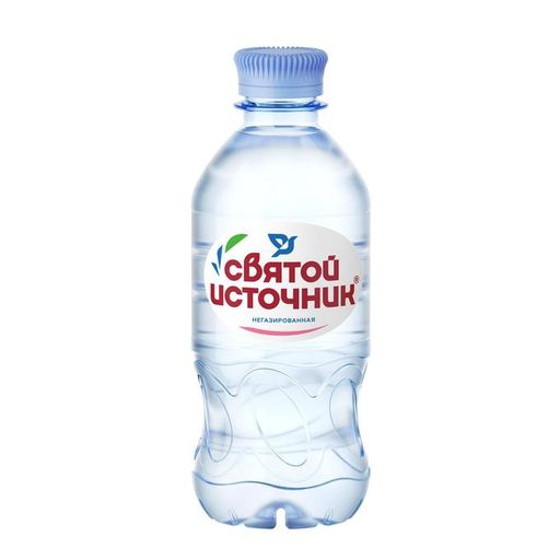 Вода Святой источник питьевая, негазированная, в пластиковой бутылке, 330 мл, 1 шт. цена