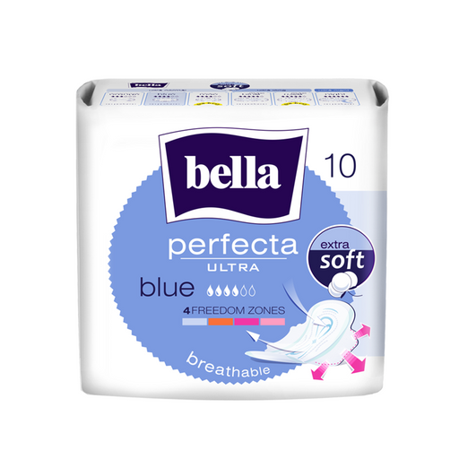 Bella perfecta ultra Blue прокладки супертонкие, прокладка, 10 шт. цена