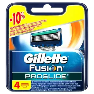 Gillette Fusion Proglide Кассеты, 4 шт. цена