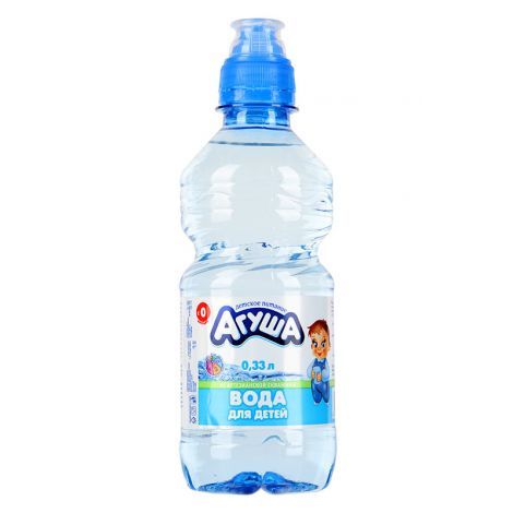 Агуша вода детская, негазированная, в пластиковой бутылке, 330 мл, 1 шт. цена