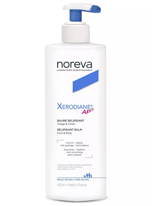 Noreva Xerodiane AP+ Бальзам для ухода за кожей для детей с рождения, бальзам, для сухой и очень сухой кожи, 400 мл, 1 шт.