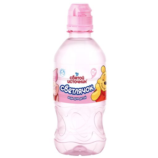Вода Святой Источник детская Светлячок, негазированная, в пластиковой бутылке, 330 мл, 1 шт. цена